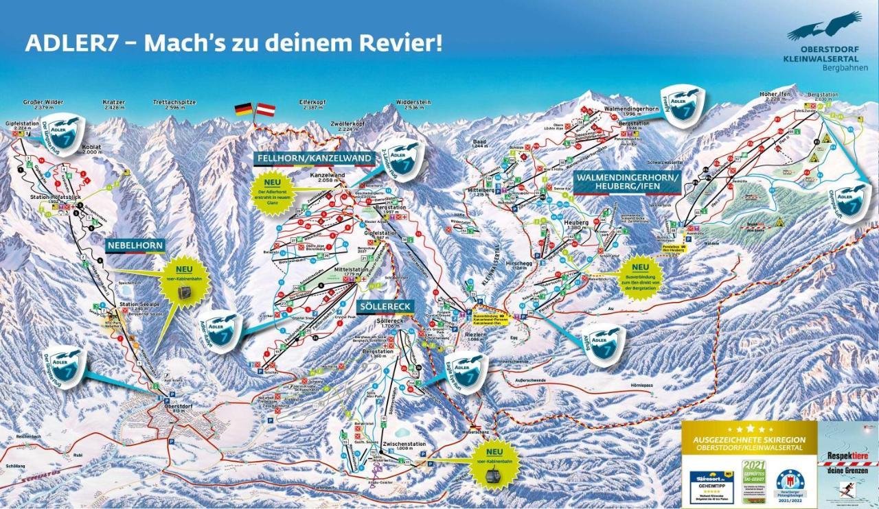 Apartment Bergfex Ifenblick Mit Sommer-bergbahnticket Oberstdorf
