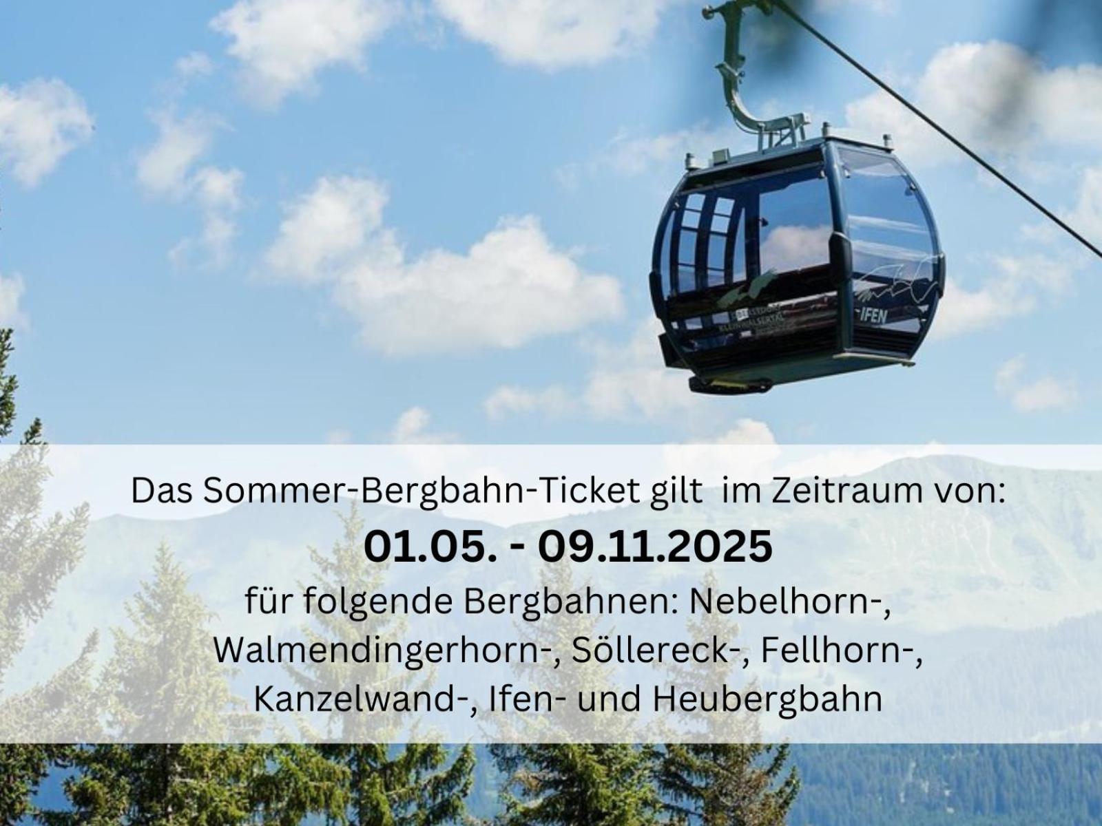 Bergfex Ifenblick Mit Sommer-bergbahnticket Apartment *